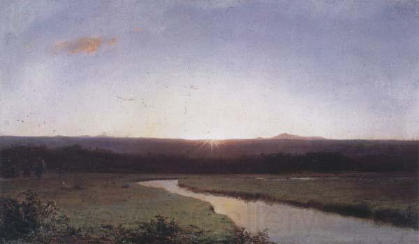 Frederic E.Church Sunrise Germany oil painting art